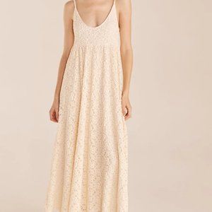 REBECCA TAYLOR Long Lace Dress Maxi Dress